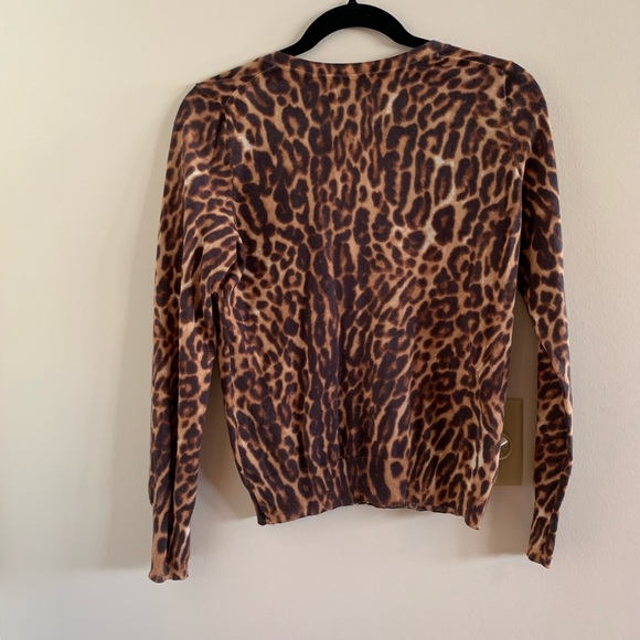 Lucky Brand Leopard Cardigan - Picture 5 of 5